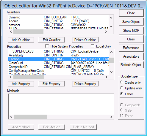 query nic driver