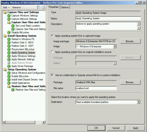 apply operating system step | just another windows noob