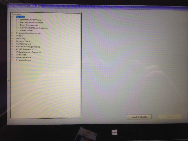 How Can I Get Into The Bios On A Dell Venue Pro 11 Just Another Windows Noob