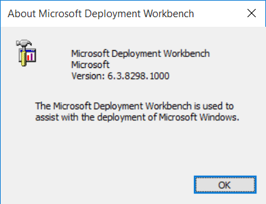 mdt 2013 update 1 6.3.8298.1000