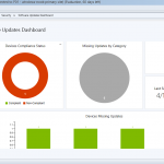 software updates dashboard