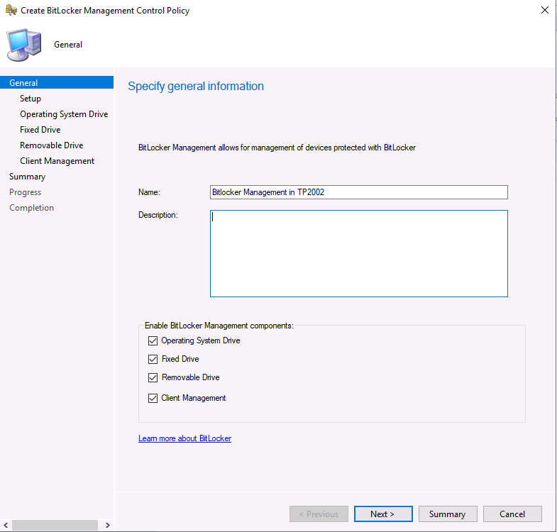 bitlocker management sccm bitlocker management sccm