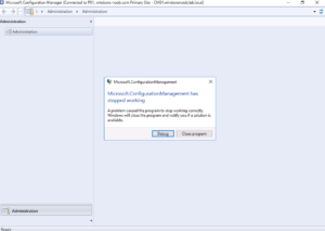 Console fails to load after Configuration Manager 2403 upgrade | just ...