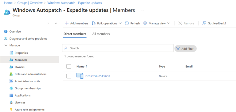 Expediting updates using Windows Autopatch | just another windows noob